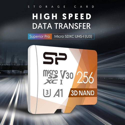 Micro Sd 256gb Silicon Power Clase 10 U3 Sdxc V30
