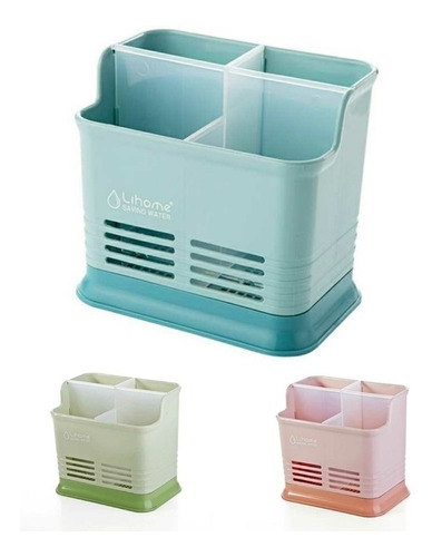 Escurridor Organizador Cubiertos Seca Cocina Deco 