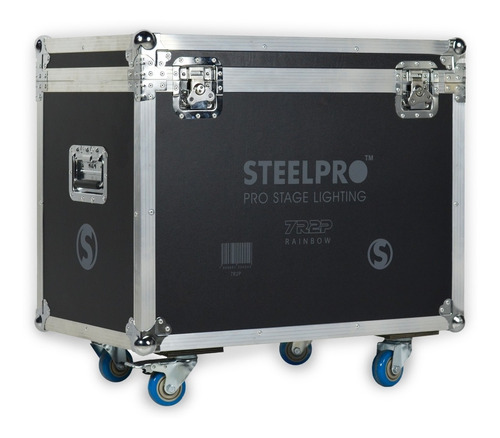 Imagen 5 de 7 de Kit De 2 Cabezas Móviles Beam 7r Arcoíris + Case - Steelpro