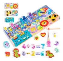 Comprar Tablero Montessori Para Niños 8 En 1 Didactico Educativo