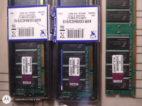 Memoria Ddr3 512 Mb Kingstone
