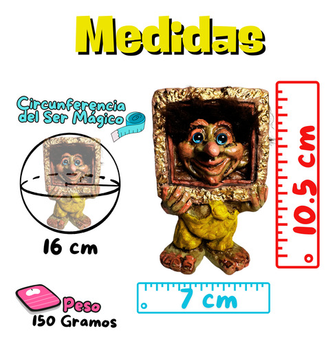 Troll Arti Ser Mágico Guardian - Troll Elfo Duende Oro 14k