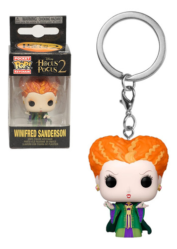 Funko Pop Llavero Winifred Sanderson Hocus Pocus 2 Disney Color Winifred  Winnie  Sanderson / Bruja / Abracadabra