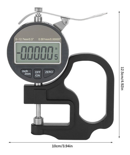 Micrometro Digital Para Espesor  0 - 24 Mm./0.001 Incl Iva