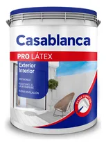Comprar Casablanca Pro Interior\u002FExterior pintura latex acabado mate color blanco 4l