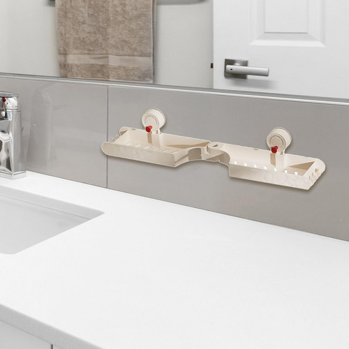 Estante De Almacenamiento Para Baño, Estante De Blanco