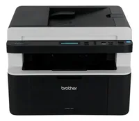 Impresora Brother 1617nw 1617 Multifunción Con Wifi Y Red Color Negro