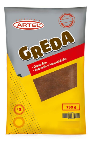 Greda Escolar 750grs. Artel