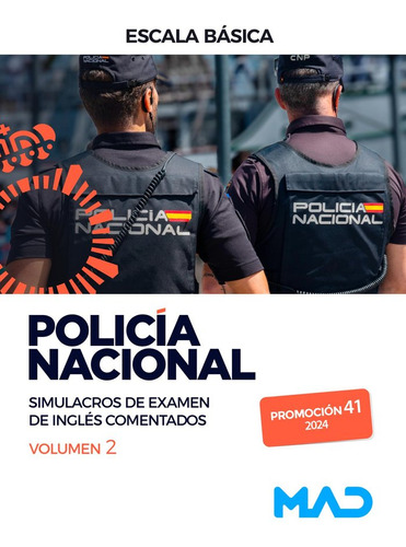 Libro Policia Nacional Escala Basica Promocion 41 Simulac...