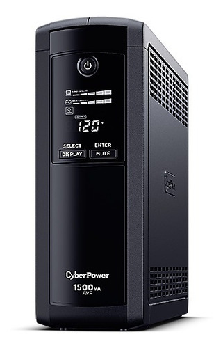 No Break Cyberpower Cp1500avrlcd 900w 1500va 12 Contactos