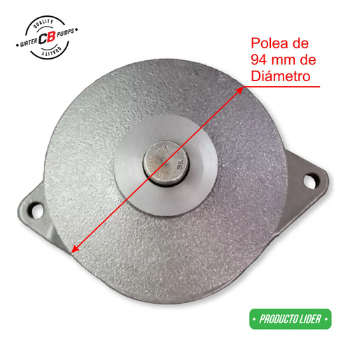 Bomba De Agua Cummins Qsb 6.7 Serie 4b/6b 3.9 Polea De 94mm