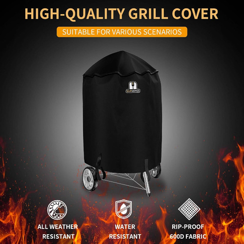 Funda Parrilla Weber Charcoal Kettle, Funda Parrilla Bb...