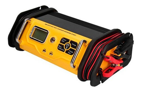 Imagen 1 de 6 de Cargador Arrancador De Bateria 30-75 Amp Con Linterna Hitna