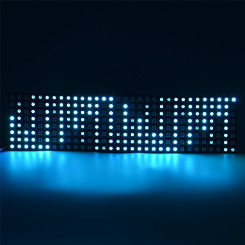 Matriz Led Wesiri 8x32 De 256 Píxeles Ws2812b Digital Flexib