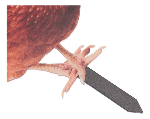 Estaca Acrílica Para Pollo, Colorida, Resistente A La Intemp