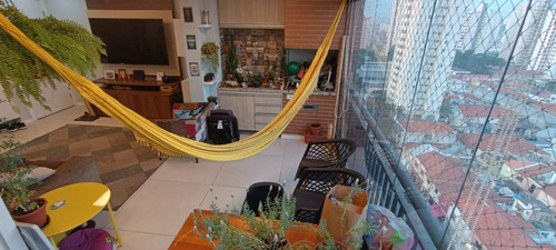 Apto 96m 01 Suite + 02 Quartos Com Home Office 02 Pessoas 02 Vagas Garagem Fixas Amplo Lazer Piscina Externa + Piscina Aquecida Quadra Academia Espaço Pet