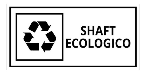 Identificador Shaft Ecologico, - Letreros Para Oficinas