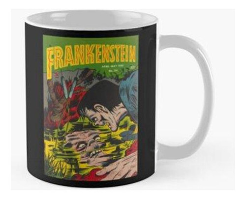 Taza Frankenstein Vintage Comic # 24 Arte De Portada Restaur