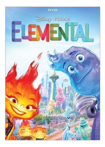 Dvd Elemental / Elementos / De Disney Pixar