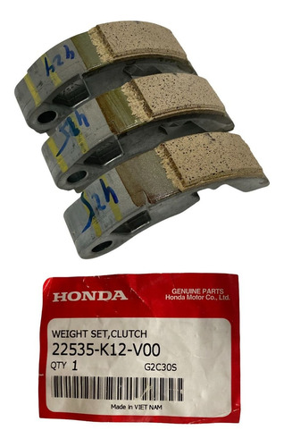 Peso Embreagem Pcx 150 2019 A 2022 Original Honda 
