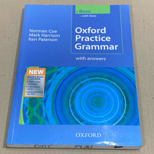 Livro Oxford Practice Grammar With Answers - Norman Coe