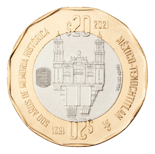 Moneda 20 Pesos Legítima 