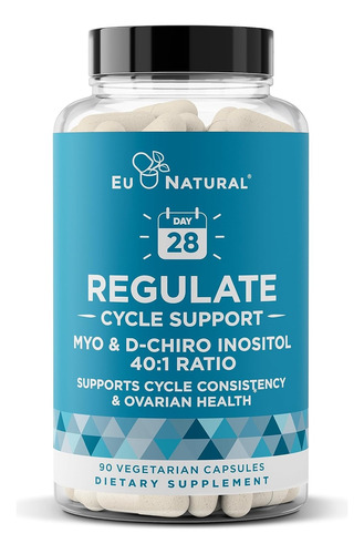 Eu Natural Regulate Cycle Support Myo Dchiro Inositol 90 Cáp