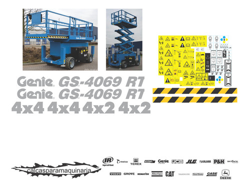 Kit De Calcas De Restauración Para Genie Gs 4069