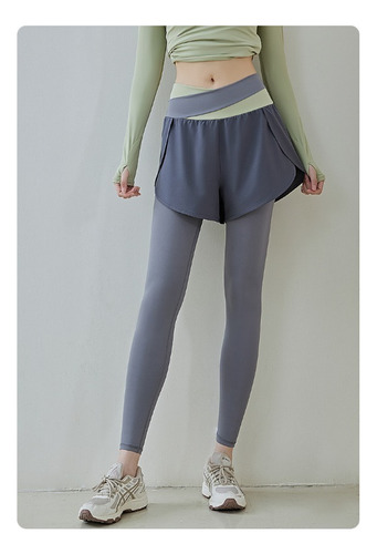 Pantalones De Yoga Elásticos De Cintura Alta Para Mujer