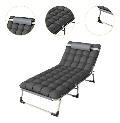 Cama Plegable Cama Individual Cuna De Camping Multiusos Cama