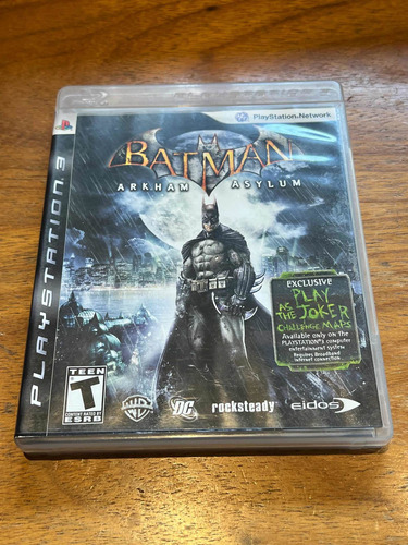 Batman Arkham Asylum Ps3