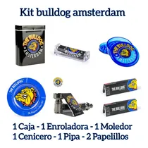 Comprar Kit Accesorios Fumadores Full Bulldog Amsterdam Original 