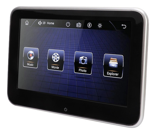 Monitor De Reposacabezas For Coche, Pantalla Táctil Ips De