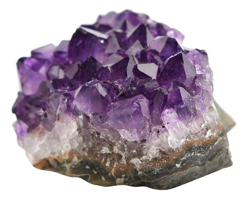 3 Amatista Natural Geoda Druzy Cristal Grupo Espécimen
