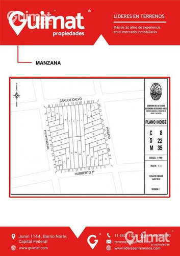 Imagen 10 de 12 de Lideres En Terrenos - Guimat Propiedades - Excelente Incidencia