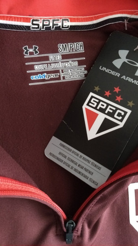 Blusão (blusa) Under Armour 1/4 Ziper Do São Paulo Spfc