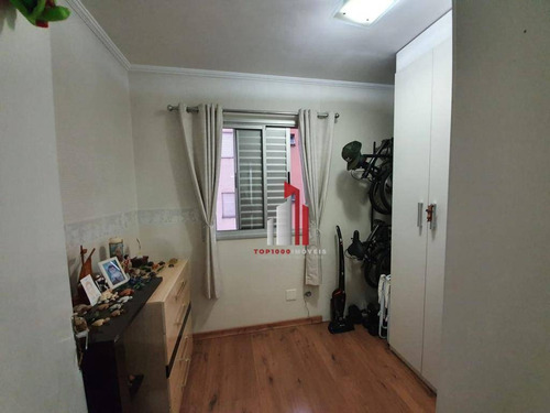 Apartamento Com 3 Dormitórios À Venda, 57 M² Por R$ 349.000,70 - Vila Roque - São Paulo/sp - Ap0926
