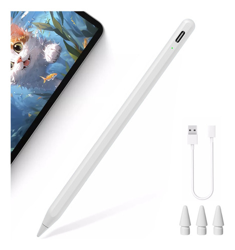 Pluma Lápiz Para iPad Tablet (2018-2023),carga Superrápida