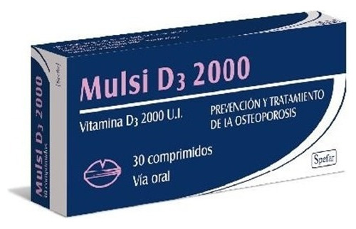 Mulsi® D3 2000 Ul X 30 Comp - Vitamina D3