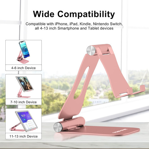 Yoshine Soporte Para Teléfono Celular Plegable Soporte Para