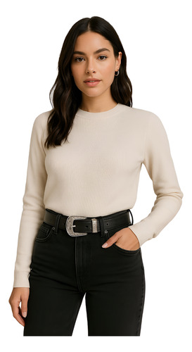 Cinto Feminino Com Fivela E Ponteira Luxo Balada