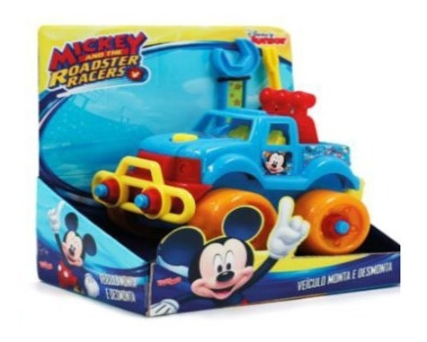 Vehículos Mickey Para Armar Sobre Ruedas Ax Toys 1074