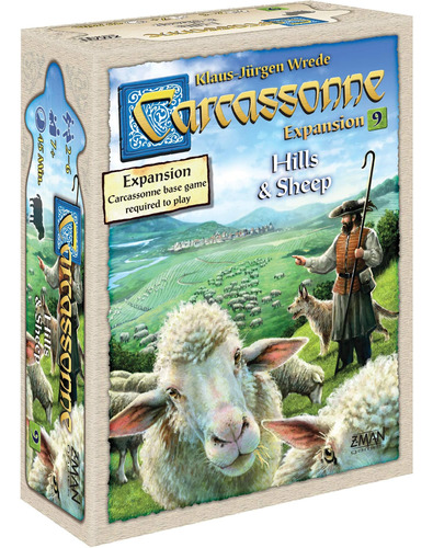 Expansión Del Juego De Mesa Carcassonne Hills & Sheep: ¡admi