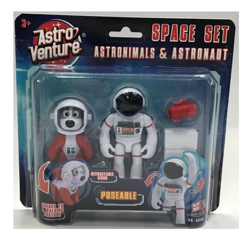 Muñeco Astro Venture Combo Astronimals Astronauta