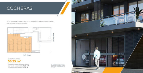 Cochera Cubierta En Planta Baja - San Luis 3300 - Echesortu Rosario | Venta