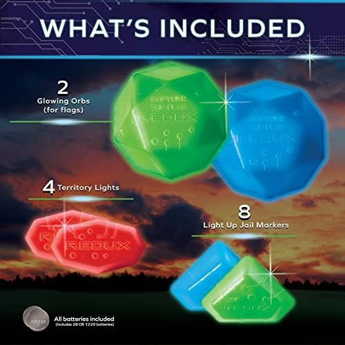 Glow In The Dark Capture The Flag Game - Juego De Inicio | E