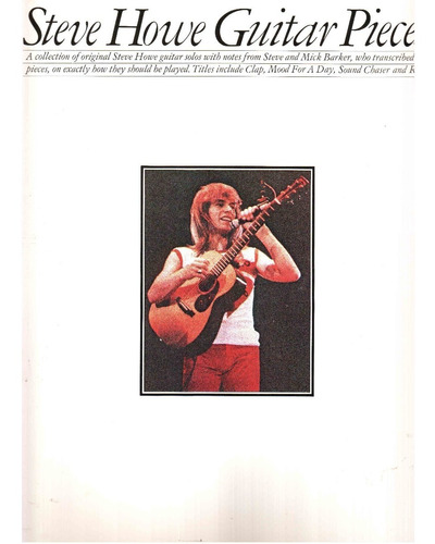 Libro De Partituras Para Guitarra De Steve Howe