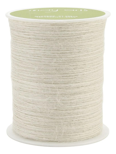 May Arts 1mm Burlap String (roll 400 Yard) Ivory