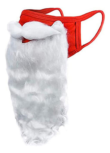 Juego De 3 Piezas De Mascarillas Navideñas Para Barba, Gorro