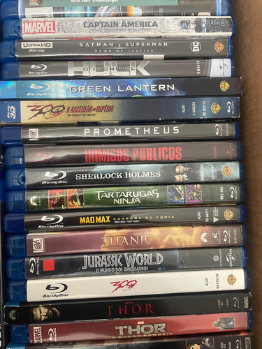 Coleção Filmes Blu-ray 53 Filmes Selecionados Com Capas
